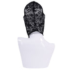 Sex & Mischief Lace Hush Hood - Black Hood
