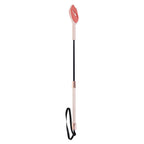 Sex & Mischief Peaches n CreaMe Kiss Crop - Peach Lip Tipped Crop Whip