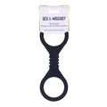 Sex & Mischief Shadow Small Silicone Cuffs - Black Small Restraints