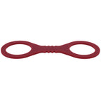 Sex & Mischief Enchanted Small Silicone Cuffs - Burgundy Small Restraints