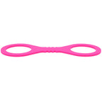 Sex & Mischief Small Hot Pink Silicone Cuffs - Hot Pink Small Restraints