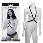 S&M Shadow Body Harness - Black Harness