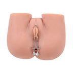 S&M Shadow Bell Nipple and Clit Jewelry - Metal Nipple Clamps and Clitoris Clamp