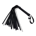 S&M Shadow Chain Flogger - Black Flogger Whip