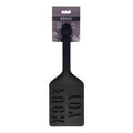 EDGE FUCK TOY Silicone Paddle - Black Silicone Spanking Paddle