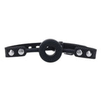 EDGE Silicone Ring Gag - Black Mouth Restraint