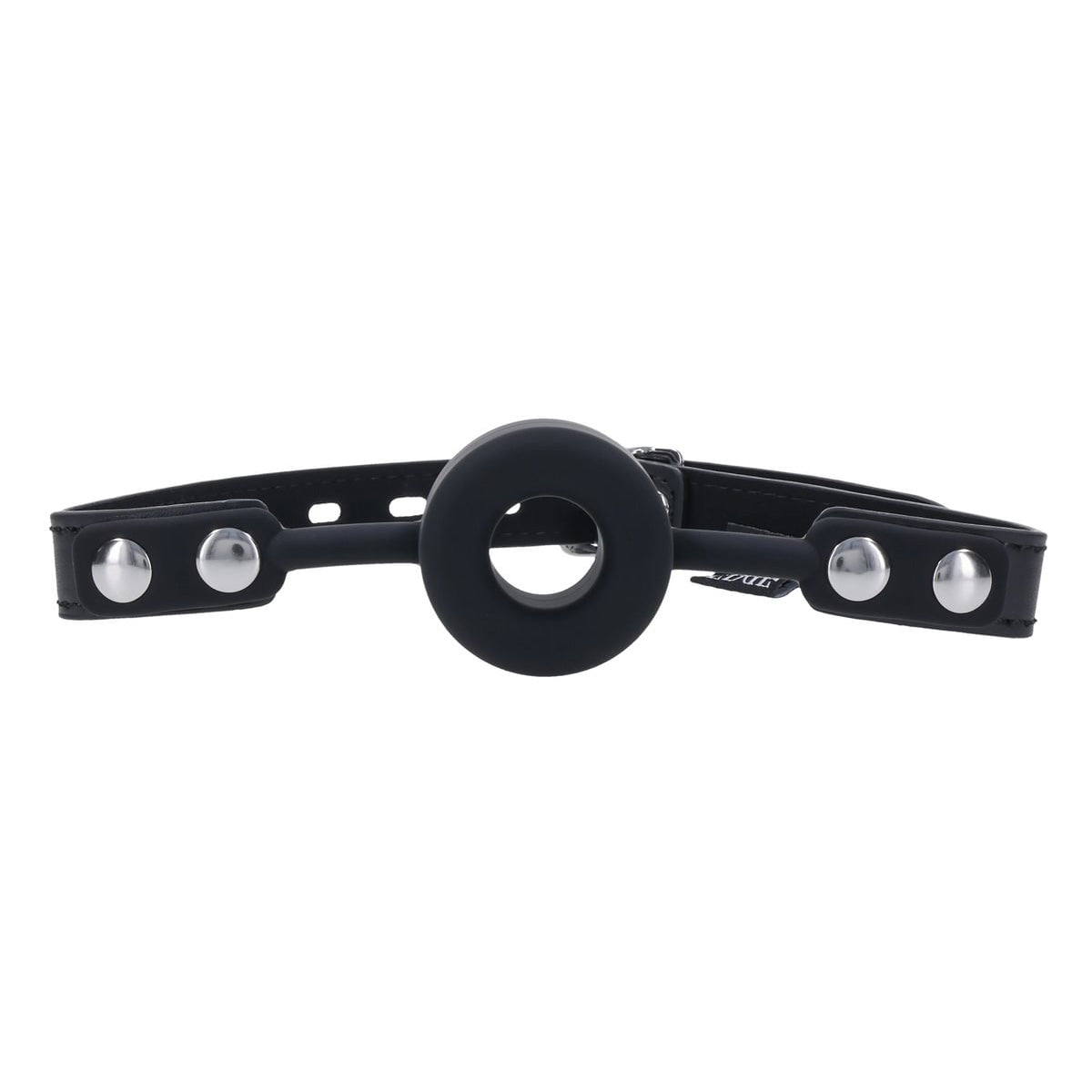 EDGE Silicone Ring Gag - Black Mouth Restraint