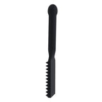 EDGE Spiked Silicone Paddle - Black Spanking Paddle with Insertable Handle