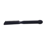 EDGE Spiked Silicone Paddle - Black Spanking Paddle with Insertable Handle