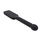 EDGE Pins & Needles Silicone Paddle - Black Spanking Paddle with Insertable Handle