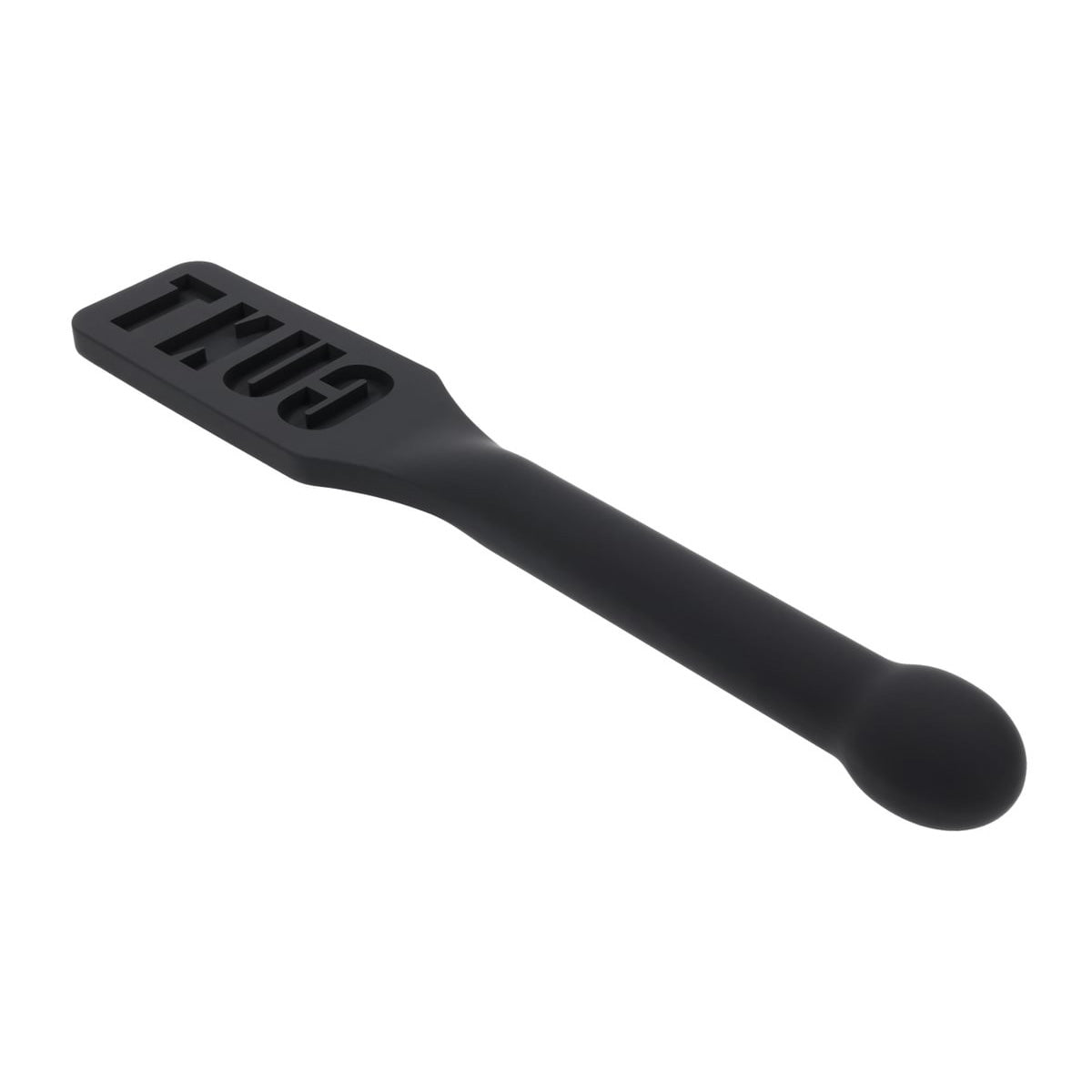 EDGE CUNT Silicone Paddle - Black Silicone Paddle with Insertable Handle