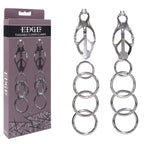 EDGE Tuggable Clover Clamps - Metal Nipple Restraints