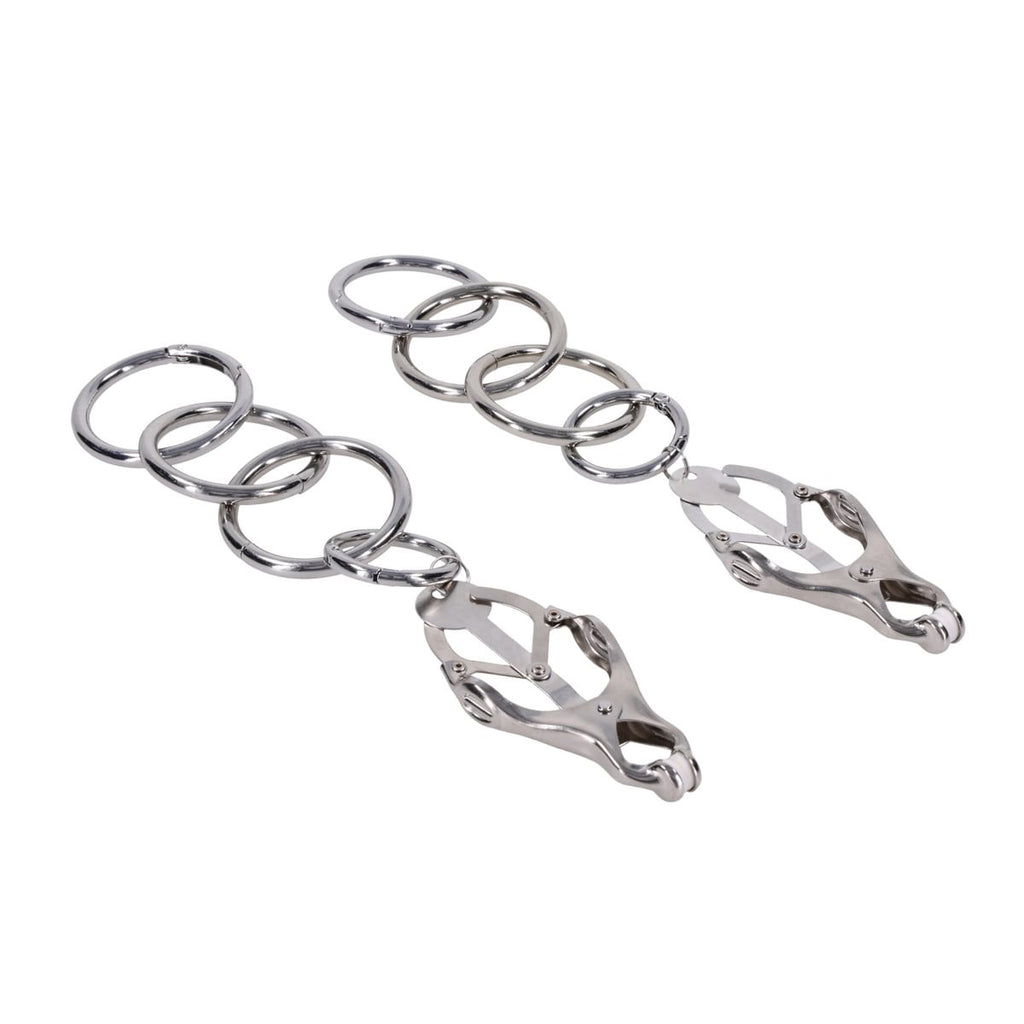 EDGE Tuggable Clover Clamps - Metal Nipple Restraints