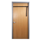 EDGE Adjustable Door Restraints - Black Restraints (Cuffs not included)