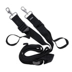 EDGE Adjustable Door Restraints - Black Restraints (Cuffs not included)