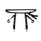 EDGE Adjustable Door Restraints - Black Restraints (Cuffs not included)