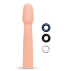 Size Up Realistic 2 Inch Penis Extender - Flesh 5 cm (2'') Penis Extension Sleeve