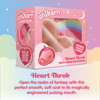 Unihorn - Heart Throb - Coral USB Rechargeable Flicking Stimulator