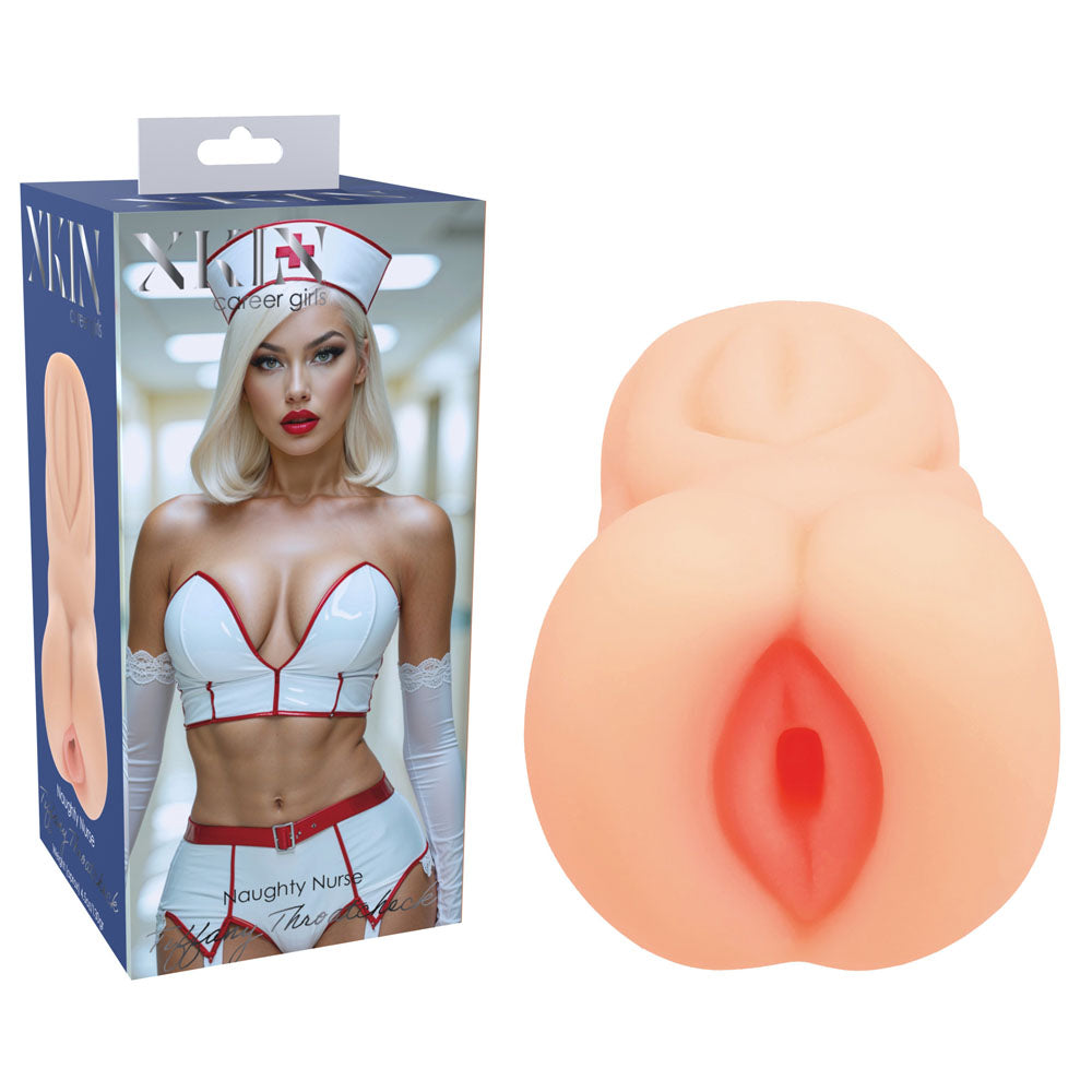 XKIN PinUp Girls - Tiffany Throatcheck - Flesh 12 cm Vagina Stroker