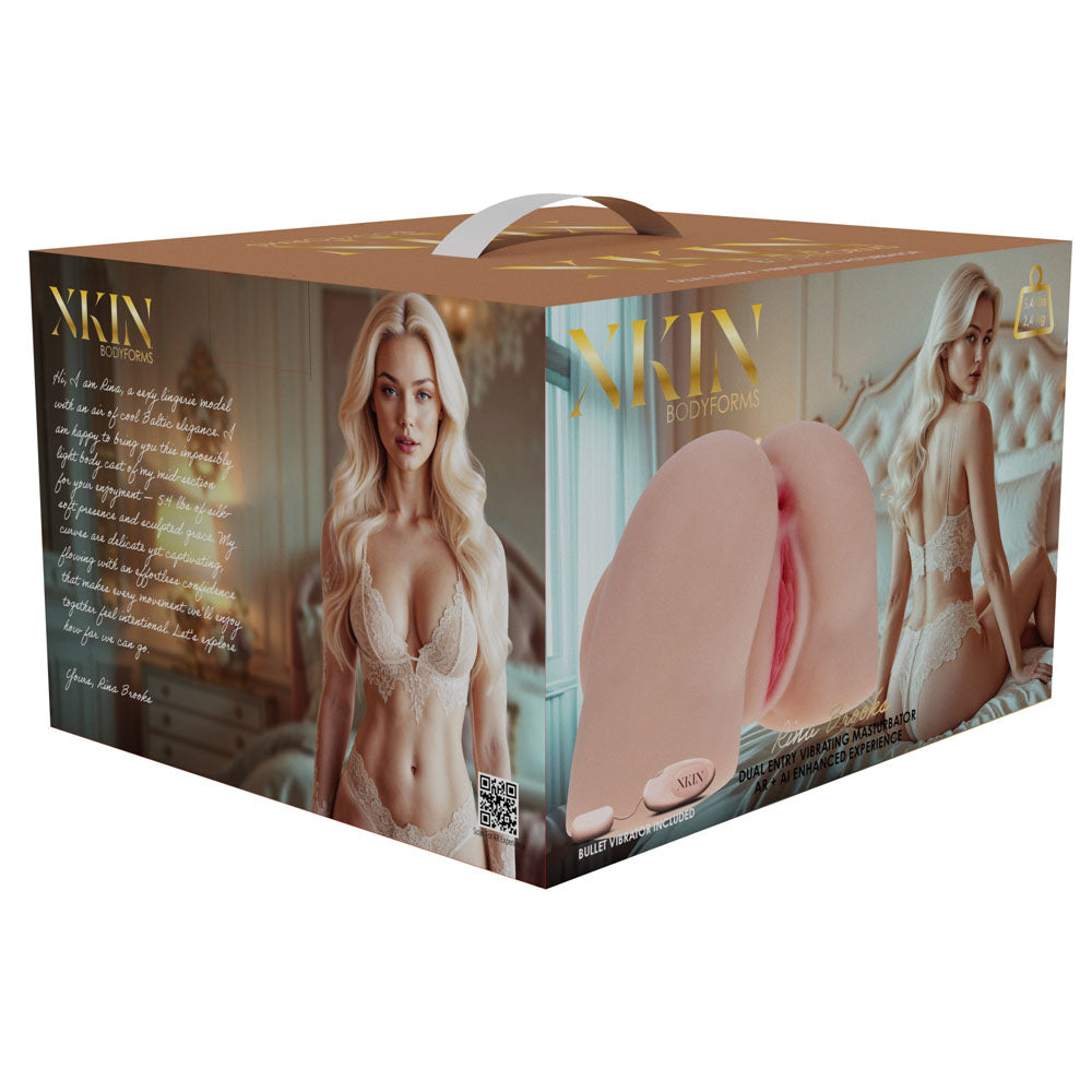 XKIN Bodyforms Rina Brooks - Flesh Doggy-Style Torso Masturbator