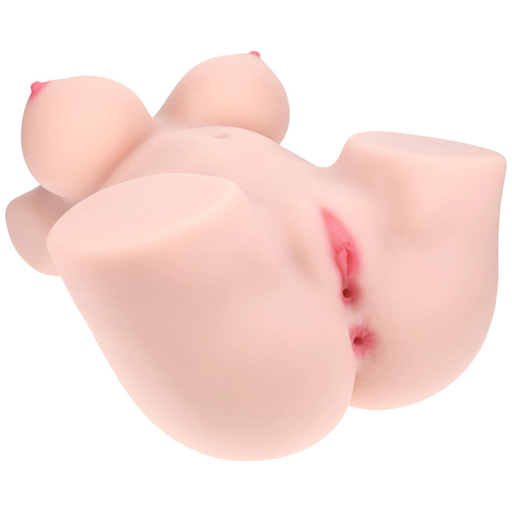 XKIN Bodyforms - Aveline Luxe - Flesh Lifelike Mini Torso Masturbator
