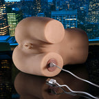 Zero Tolerance ROCK MY WORLD - Flesh USB Rechargeable Doggy Style Thrusting Mini Torso Masturbator