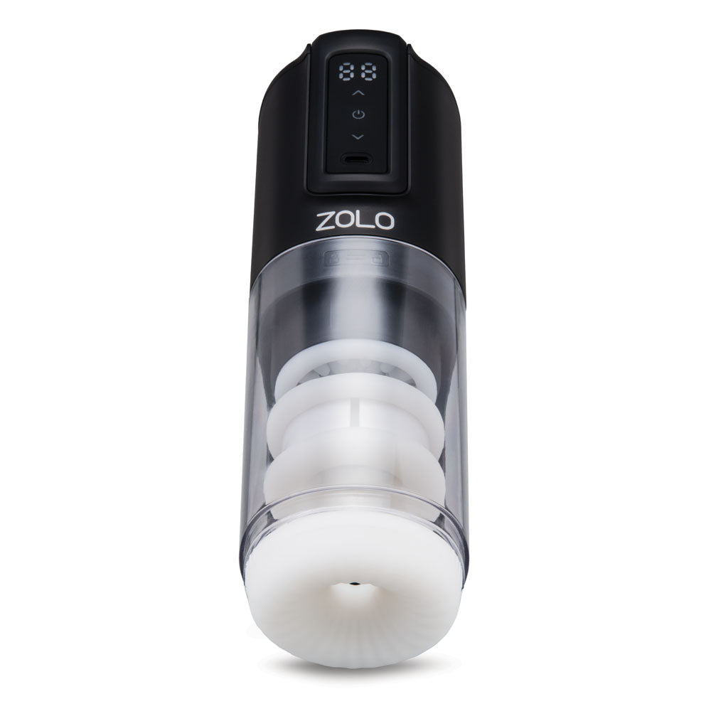 Zolo HAWK TUAH Ultimate BJ Stroker - USB Rechargeable Thrusting & Rotating Auto Stroker