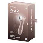 Satisfyer Pro 2 - Rose Gold - Touch-Free USB-C Rechargeable Clitoral Stimulator